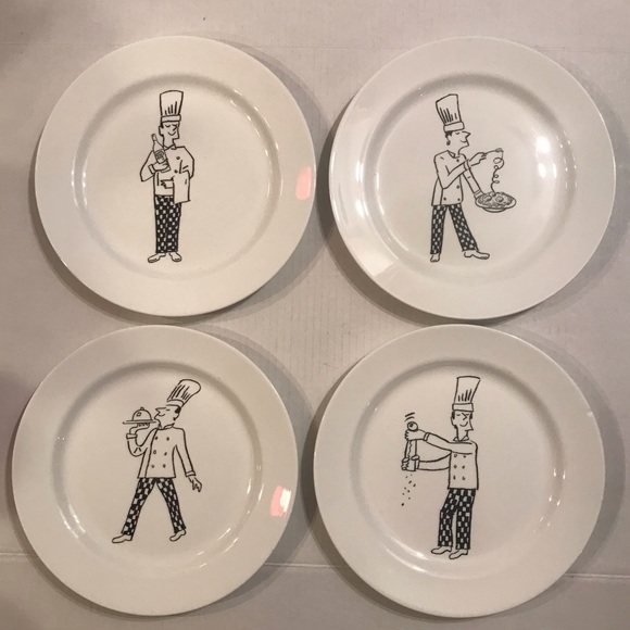 Set Of 4 Wedgwood “Grand Gourmet” Bone China Plates England 9 3/4” - Picture 1 of 10